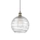 Option Clear Deco Swirl / Black Antique Brass