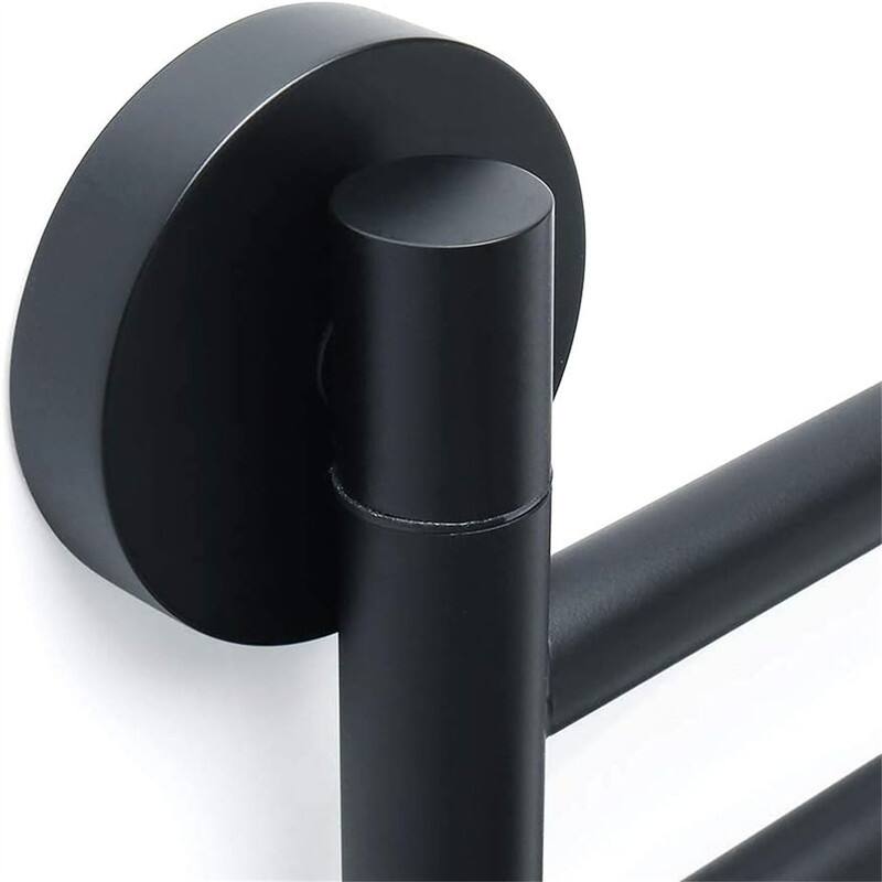 Folding 3 Arms Hand Towel Bars Towel Hanger for Bathroom
