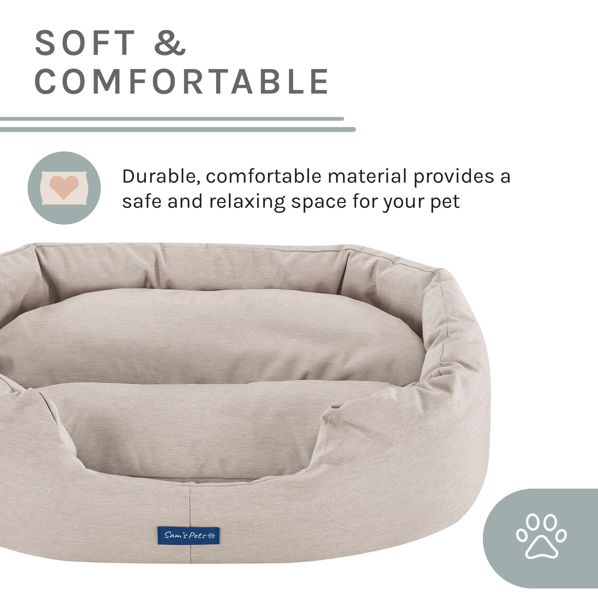 Sam s Pets Missy Round Dog Bed Bed Bath Beyond 32632132