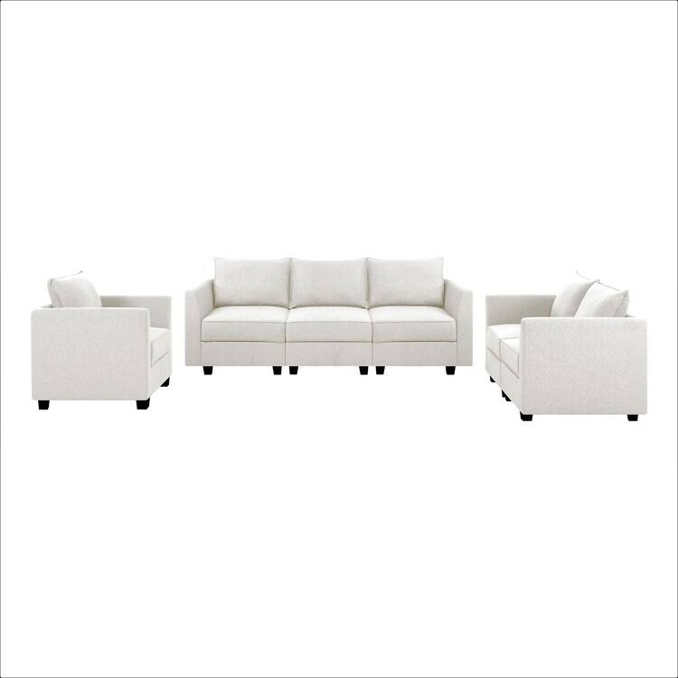 Modern Modular DIY Collection - Sturdy Wooden Frame - Versatile & Stylish Furniture for Living Room Bedroom