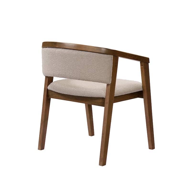 Christopher Knight Home - Hartwell Mid-Century 7-Piece Dining Set with Wood Upholstered Armchairs