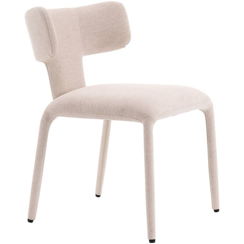 Modern Dining Chairs Set of 2, 18.9"Wx18.5"D Contemporary Fabric Side Chairs