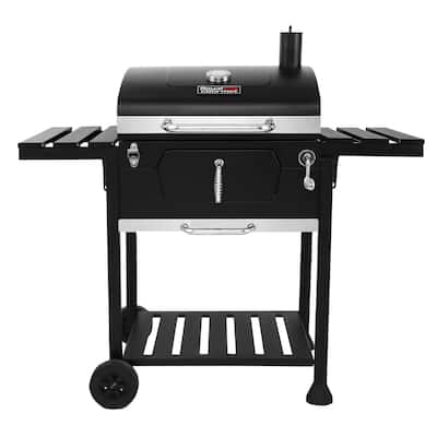 Royal Gourmet 24-inch Charcoal BBQ Grill, Black
