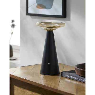 Livabliss Mafra Traditional Accent Table Lamp - 12"H x 7"W x 7"D