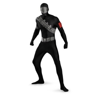 Shop Mens Snake Eyes Bodysuit Halloween Costume Xl 42 46 Xl 42