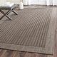 preview thumbnail 3 of 35, SAFAVIEH Palm Beach Saibe Modern Sisal Rug 6' x 9' - Silver - Rectangle