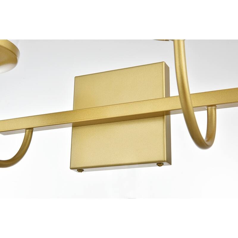 Avant 1 Light Black and Clear Bath Sconce