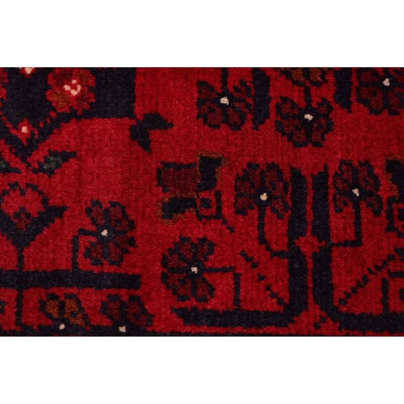 ECARPETGALLERY Hand-knotted Finest Khal Mohammadi Red Wool Rug - 5'1 x 6'8