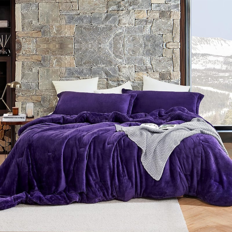 Me Sooo Comfy - Coma Inducer® Oversized Comforter Set - Purple Reign - Queen