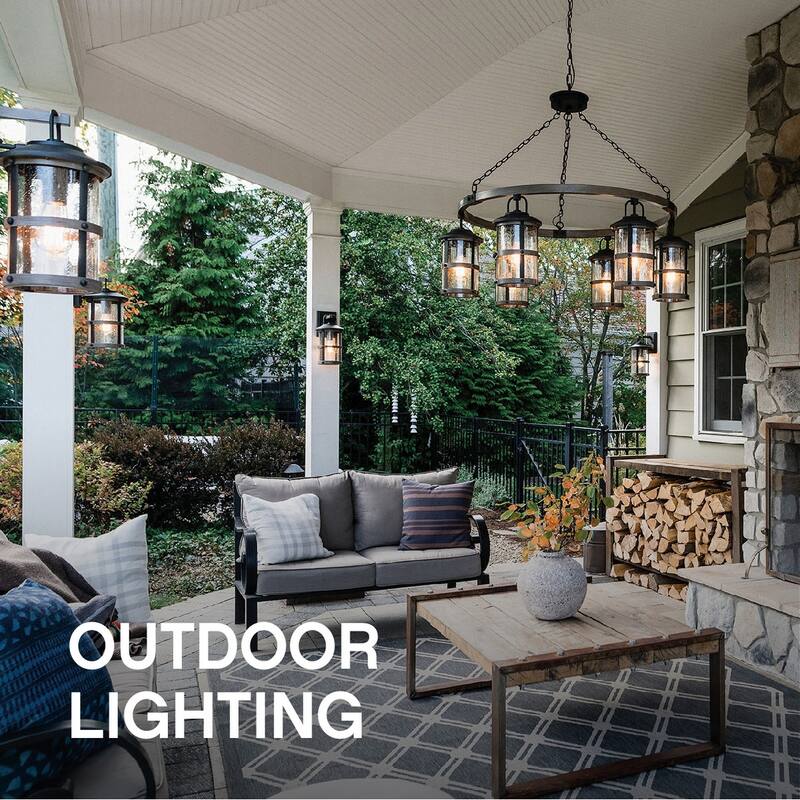 Hinkley Lighting 12072 Forge 12" Wide Semi-Flush Coastal Elements