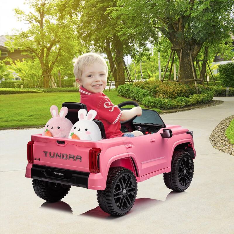 Kids Ride On Car,Toyota Licensed Kids Ride-On Truck 12V with Remote Control