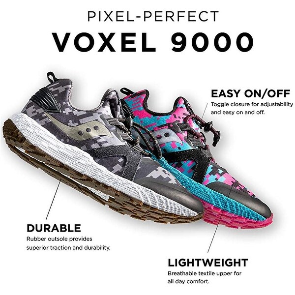 Saucony Kids' Voxel 9000 Sneaker - 12.5 