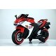 preview thumbnail 2 of 26, Electric Ride-On Motorcycle for Kids, 12V with Lighting Wheels, Manual Throttle, Foot Brake & Training Wheels, Ages 3-6