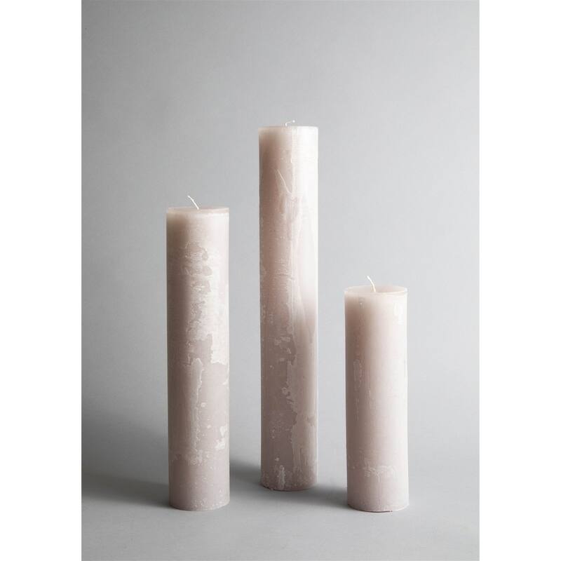 Large Pillar Candle 2.75"x17.75"H Linen