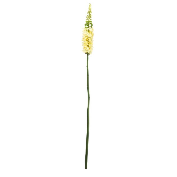 37" Green and Yellow Artificial Foxtail Decorative Floral Crafting Stem - N/A