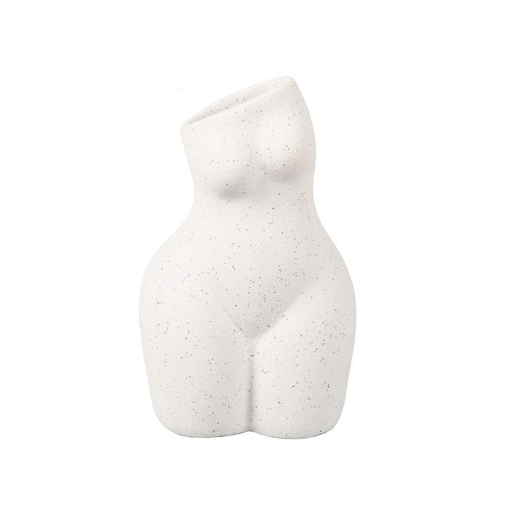 5"H Curvy Lady Ceramic Vase