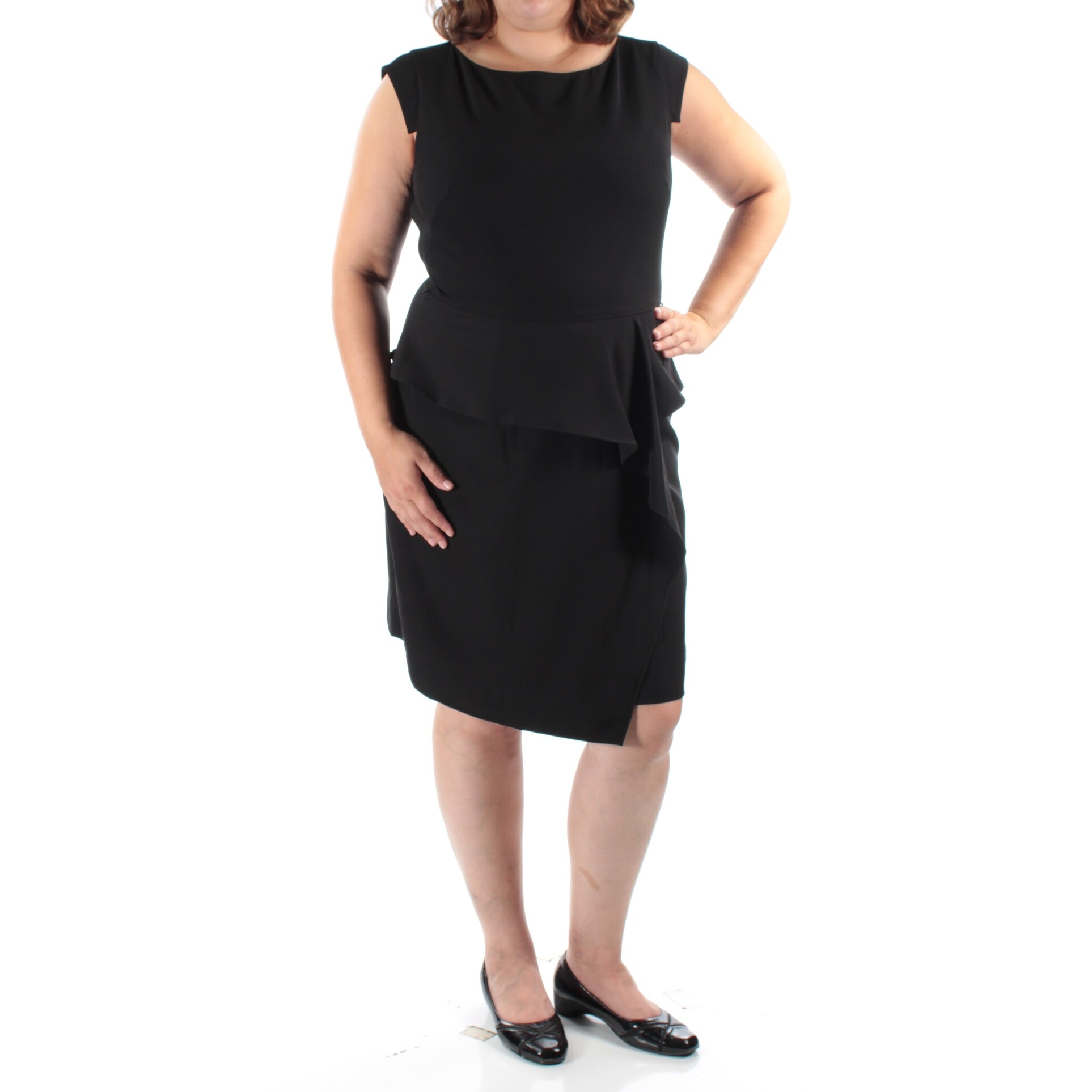 peplum dress size 18
