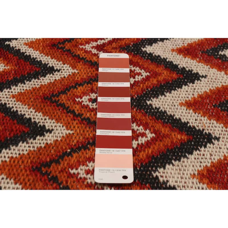 Ankara FW Red Kilim 5'1" x 8'1" - 5'1 x 8'1