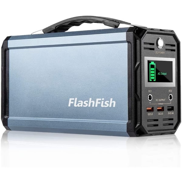 300W Portable Solar Generator Power Station CPAP Battery Charger - On Sale  - Bed Bath & Beyond - 42297883