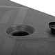 preview thumbnail 18 of 58, Pellebant 10 X 13 Feet Outdoor Cantilever Umbrella with Base