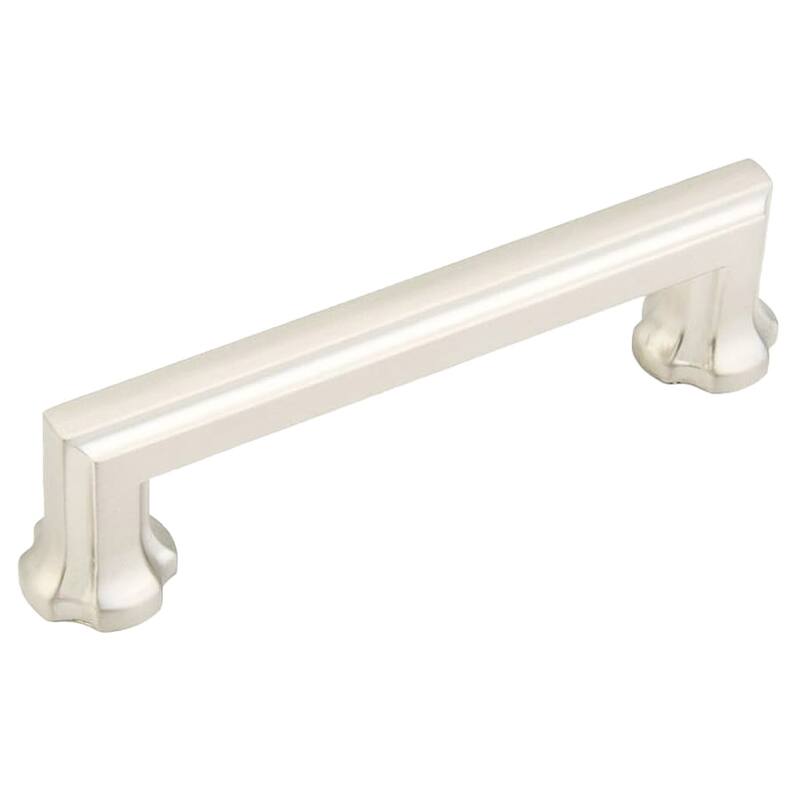 Schaub and Company Empire 4" Center to Center Traditional Elegant - Satin Nickel