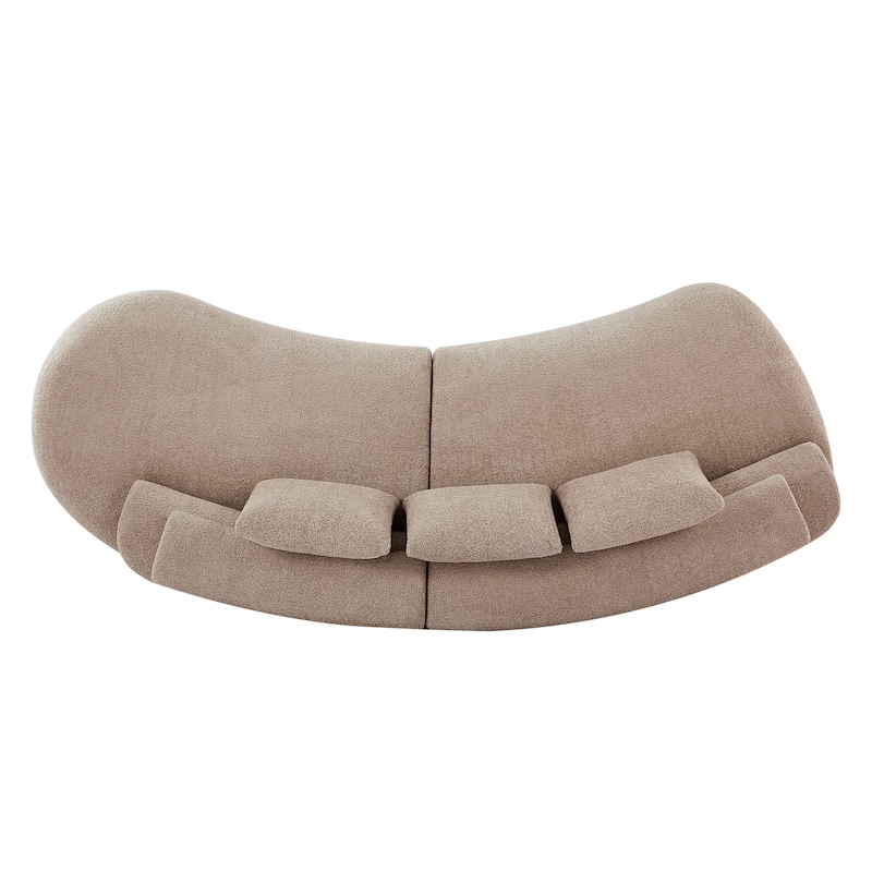 Christopher Knight Home - Compressed Modern Upholstered Modular Sectional Sofa