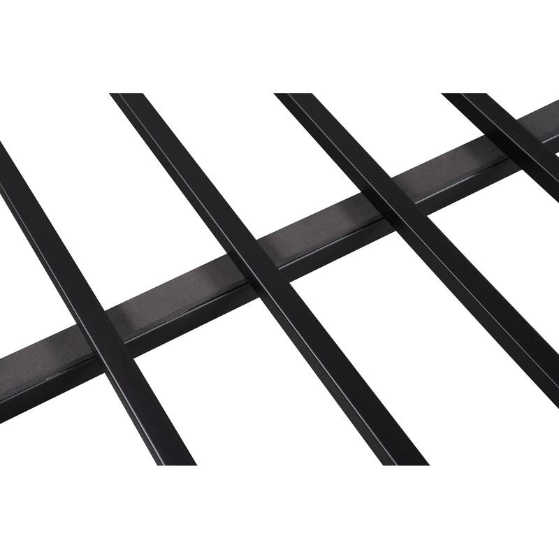 Metal Twin over Full Bunk Bed/ Heavy-duty Sturdy Metal/ Noise Reduced/ Safety Guardrail