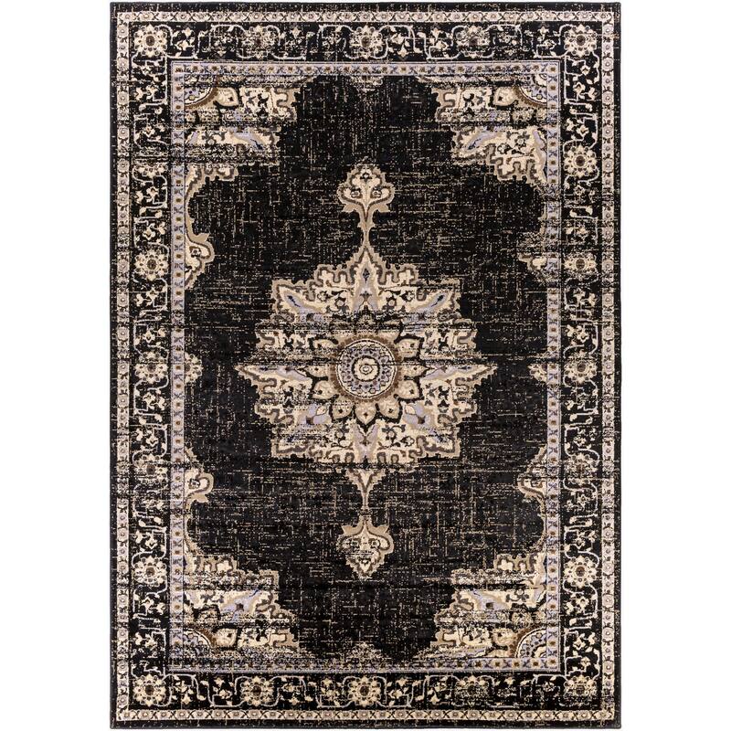 Livabliss Traditional Paramount Medallion Area Rug