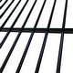 preview thumbnail 4 of 7, Modern Style Triple Bunk Bed, Strong Steel Metal Frame, Full/Full/Full