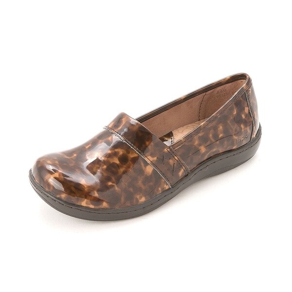 boc patent leather clogs