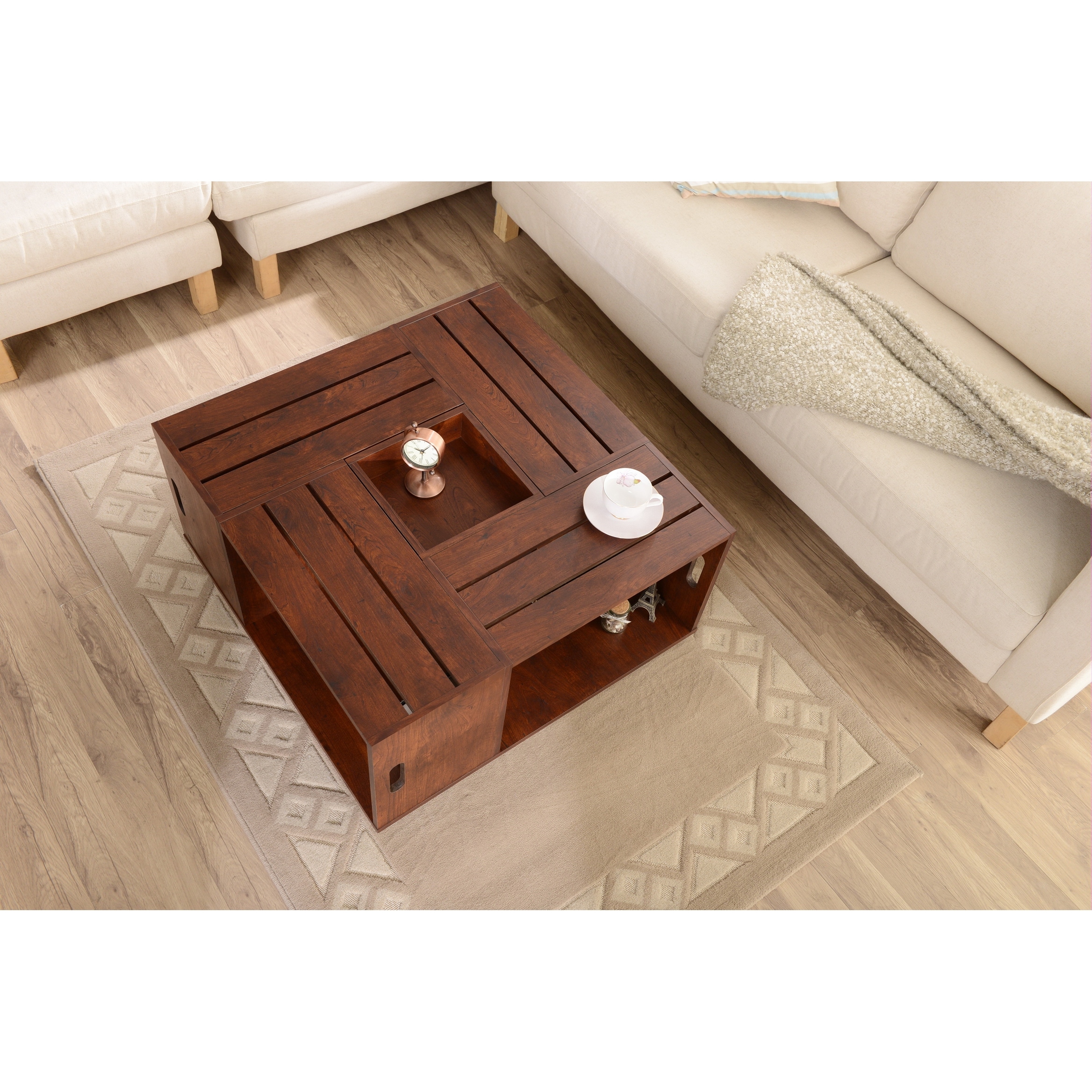 32 inch square coffee table discount