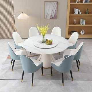 8 seater circular clearance dining table