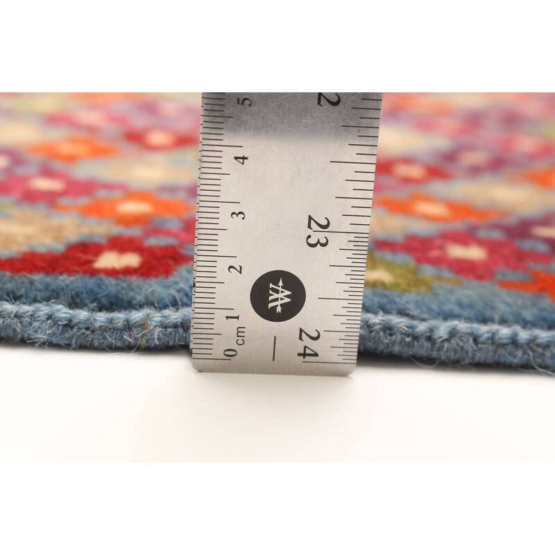 ECARPETGALLERY Hand-knotted Teimani Olive Wool Rug - 3'9 x 6'7