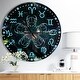 preview thumbnail 8 of 8, Designart 'Astrology with scarabs' Oversized Contemporary Wall CLock