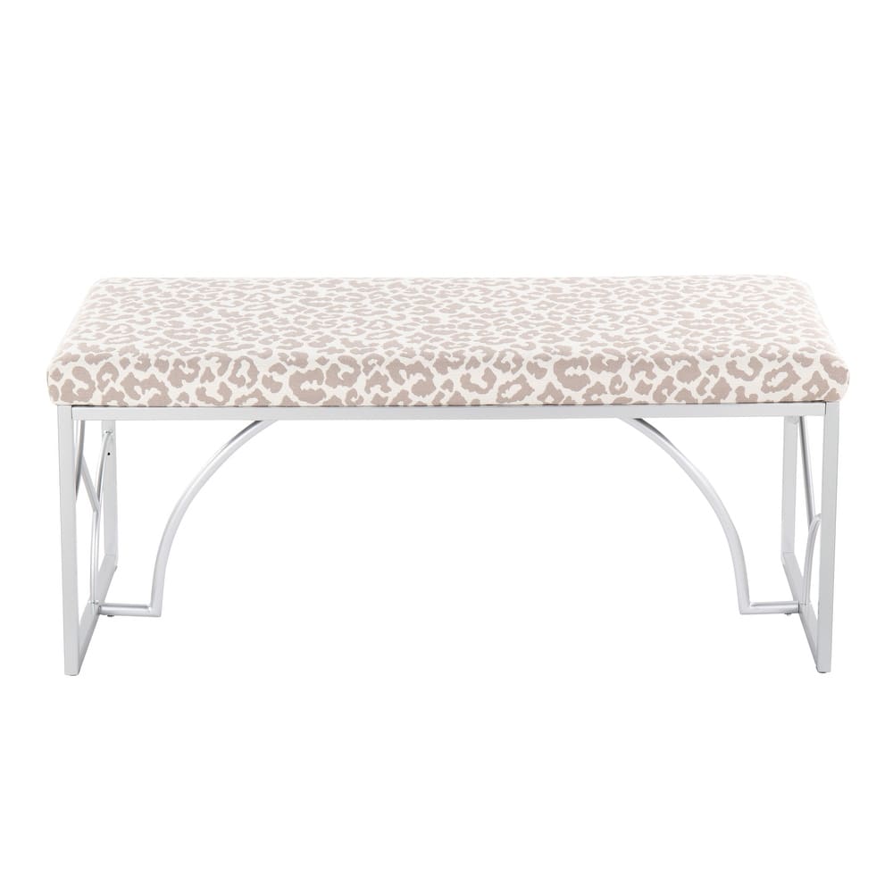 Silver Orchid Loretta Bench