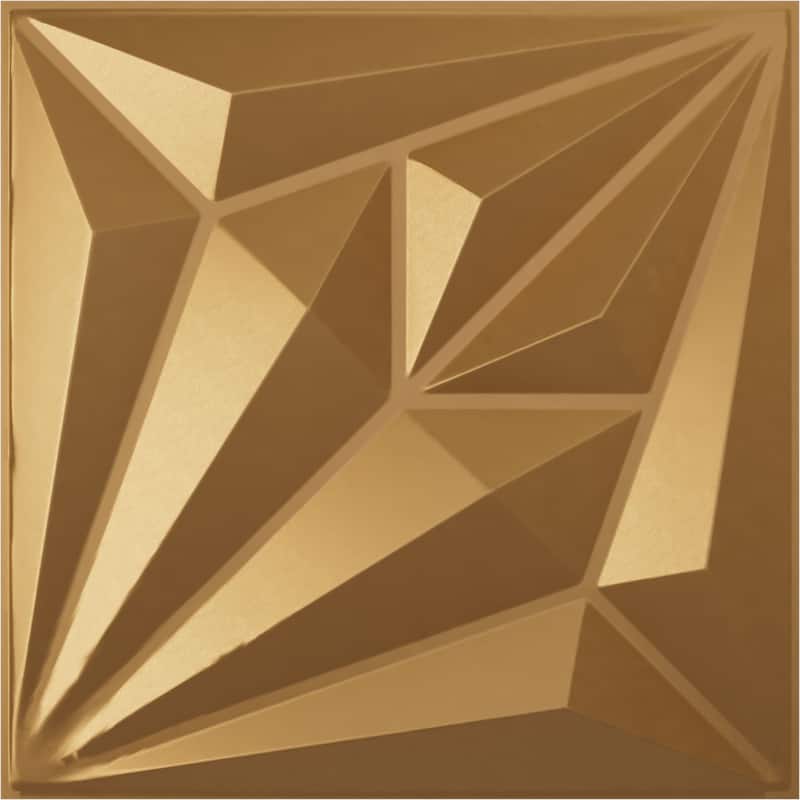 19 5/8"W x 19 5/8"H Diamond EnduraWall Decorative 3D Wall Panel