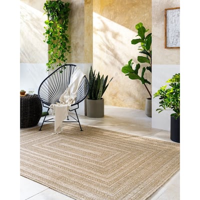 Livabliss Sandra Cottage Indoor/Outdoor Area Rug