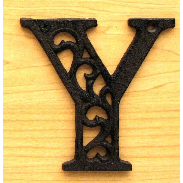 Cast Iron Letter Y