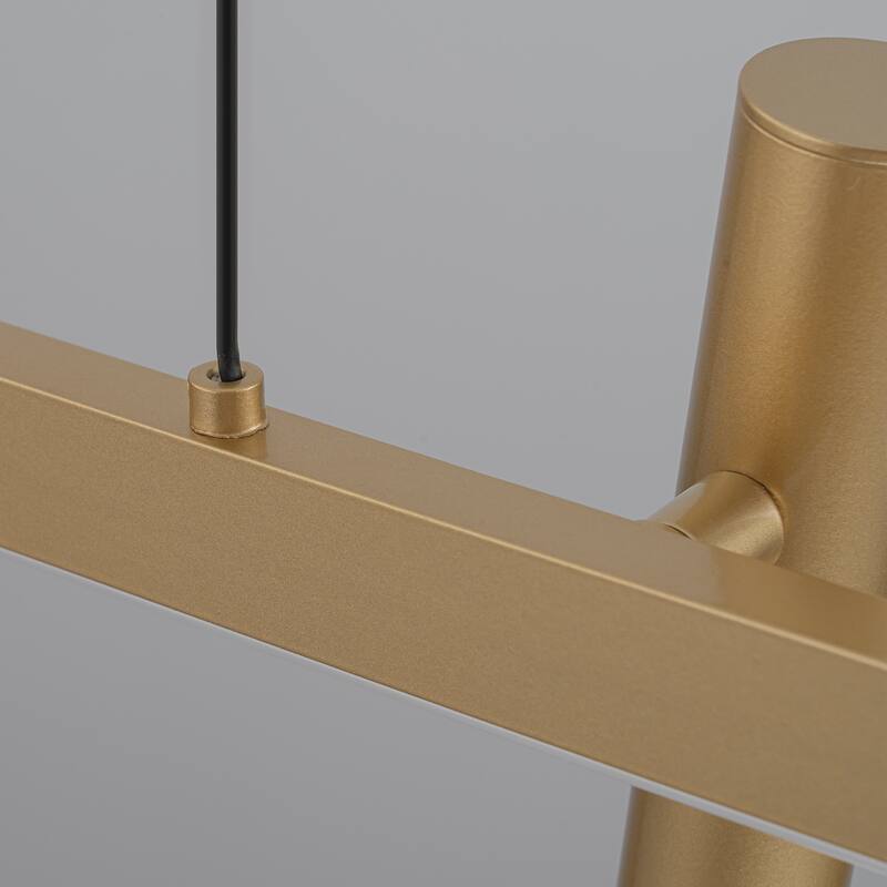 6 Light Modern Industrial LED Track Lighting Kit Industrial Adjustable Linear Spotlights - W47.24"