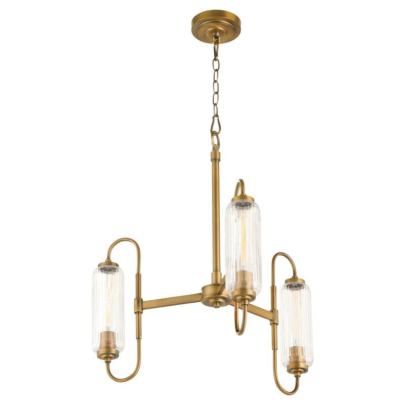 Quorum International 6015-3 Whitmire 3 Light 24" Wide Chandelier with