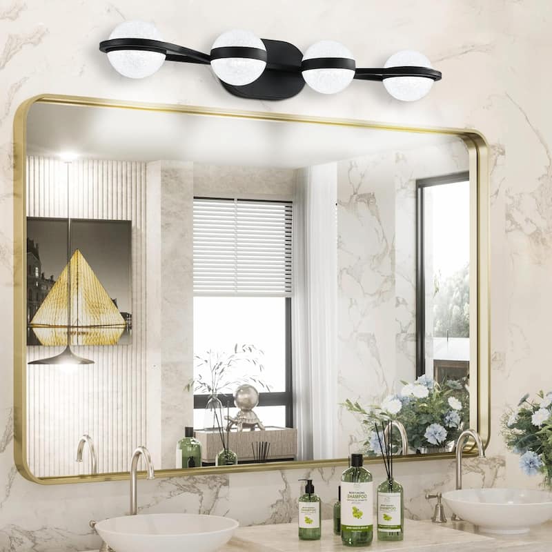 Vanity Lights With 4/5/6 LED Bulbs For Bathroom Lighting