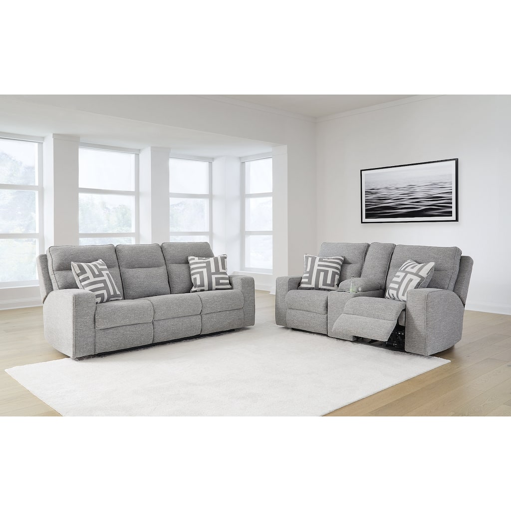 Signature Design by Ashley Biscoe Gray 2-Piece Upholstery Package - 88" W x 43" D x 42" H