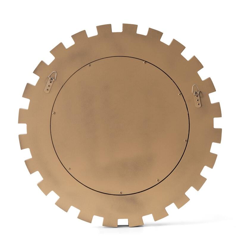 Sunburst Decorative Round Wall Mirror