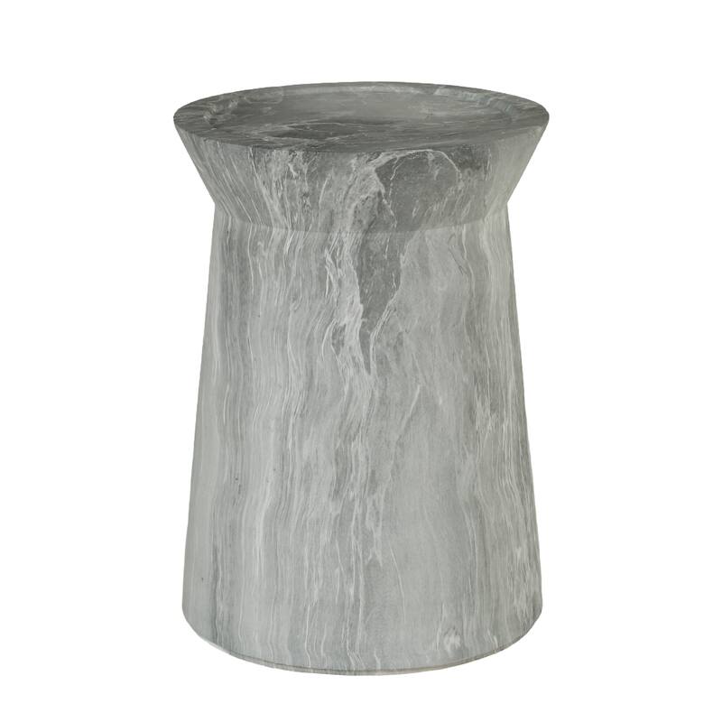 Cement Outdoor End Tables for Patio
