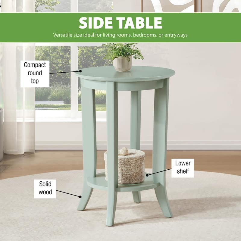 Golden Side Round Table