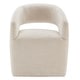 preview thumbnail 20 of 43, Joey Barrel Accent Chair with Casters for Living Room, Office, or Reading Nook