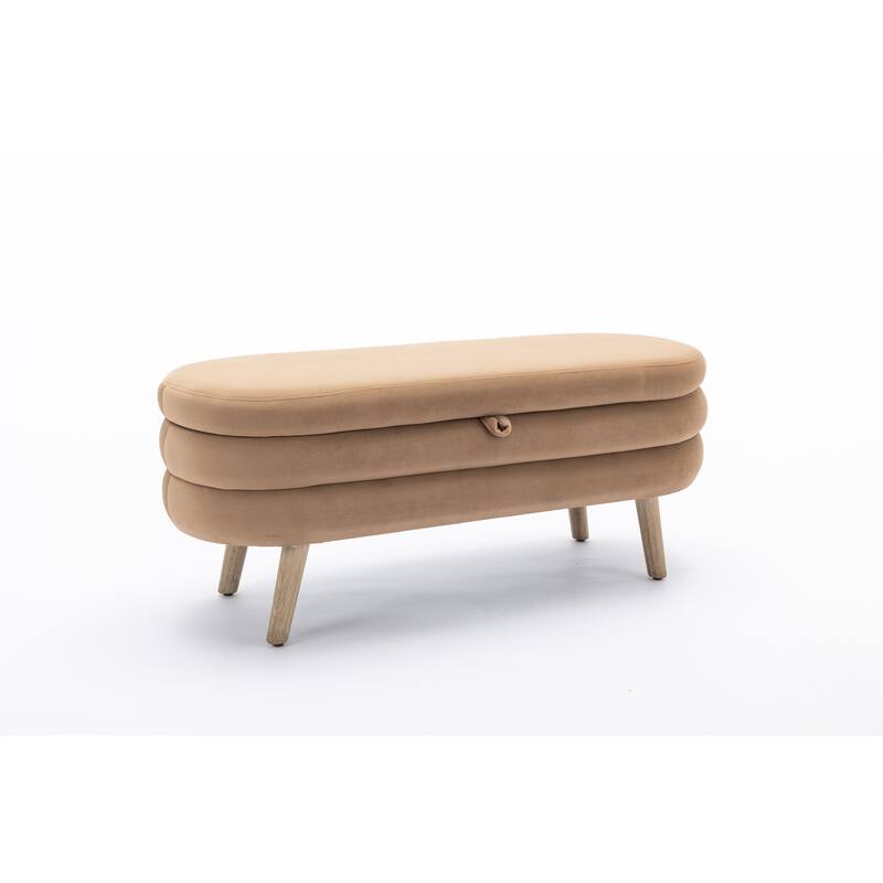 Storage Bench Bedroom Bench With Wood Legs