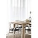 preview thumbnail 3 of 32, Farmhouse Dining Chairs Organic Round Arms Y-back Wood with Woven Black Seats For Kitchen Hotel Restaurants (Set of 2)
