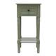The Gray Barn Robert 1-drawer Accent Table - olive branch