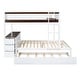 preview thumbnail 27 of 55, Full-over-Full Bunk Bed with Twin size Trundle,Storage and Desk,Space-Efficient Multifunctional Loft Bunk Bed with Storage